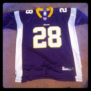 Adrian Peterson Viking Jersey Reebok xxl